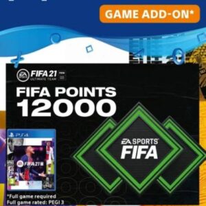 Buy FIFA 21 Ultimate Team 12000 Points Pack PS4/PS5 (Germany) online