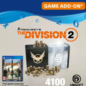 Buy Tom Clancy's The Division 2 PS4 - 4100 Premium Credits Pack online