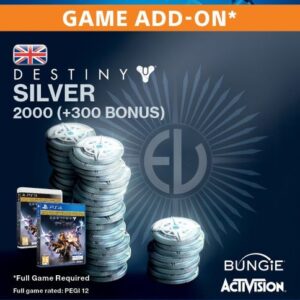 Buy Destiny Silver 2000 (300) PS4 online