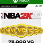 Buy NBA 2K21: 75,000 VC Xbox One online