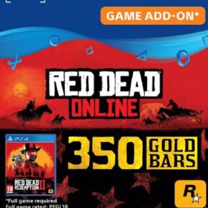 Buy Red Dead Online: 350 Gold Bars PS4 (UK) online