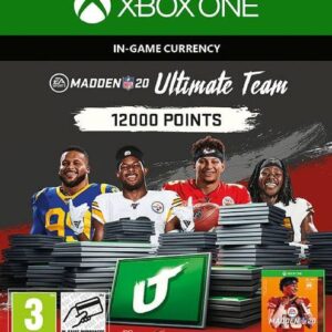 Buy Madden NFL 20 12000 MUT Points Xbox One online