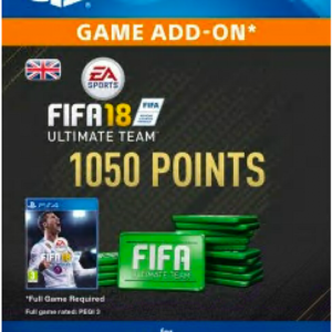 Buy 1050 FIFA 18 Points PS4 PSN Code - UK account online