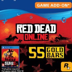 Buy Red Dead Online: 55 Gold Bars PS4 (UK) online