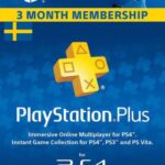 Buy Playstation Plus - 3 Month Subscription (Sweden) online