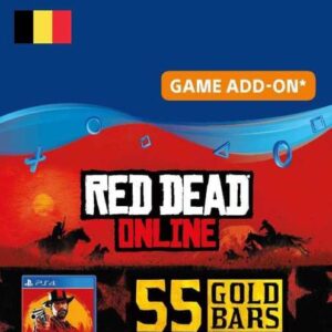 Buy Red Dead Online - 55 Gold Bars PS4 (Belgium) online