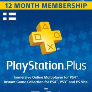 Buy Playstation Plus - 12 Month Subscription (Finland) online