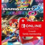 Buy Mario Kart 8 Deluxe + 12 Month Family Membership Switch (EU & UK) online