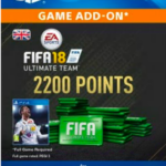 Buy 2200 FIFA 18 Points PS4 PSN Code - UK account online