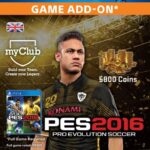 Buy PES 2016 - 5800 myClub Coins PS4 online