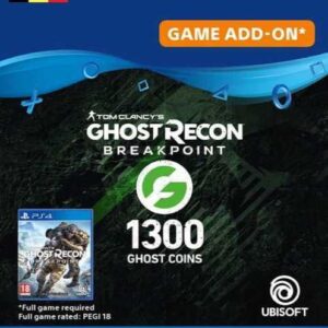 Buy Ghost Recon Breakpoint - 1300 Ghost Coins PS4 (Belgium) online