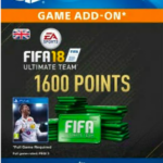 Buy 1600 FIFA 18 Points PS4 PSN Code - UK account online