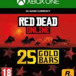 Buy Red Dead Online: 25 Gold Bars Xbox One online