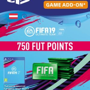 Buy Fifa 19 - 750 FUT Points PS4 (Austria) online