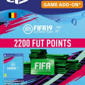 Buy Fifa 19 - 2200 FUT Points PS4 (Belgium) online