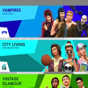 Buy The Sims 4 Bundle - City Living Vampires Vintage Stuff Pack PS4 (Netherlands) online