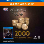 Buy Middle-Earth: Shadow of War - 2200 Gold PS4 online