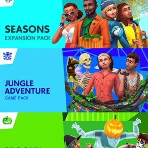 Buy The Sims 4 Bundle - Seasons, Jungle Adventure, Spooky Stuff Xbox One online