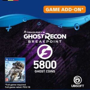 Buy Ghost Recon Breakpoint - 5800 Ghost Coins PS4 (Belgium) online