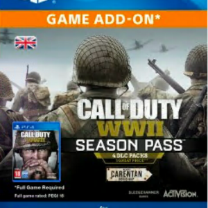 Buy Call of Duty (COD) WWII - Season Pass PS4 online