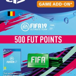 Buy Fifa 19 - 500 FUT Points PS4 (Belgium) online