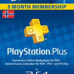 Buy Playstation Plus - 3 Month Subscription (Norway) online