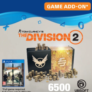 Buy Tom Clancy's The Division 2 PS4 - 6500 Premium Credits Pack online