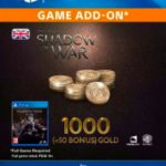 Buy Middle-Earth: Shadow of War - 1050 Gold PS4 online