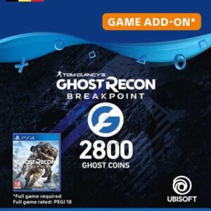 Buy Ghost Recon Breakpoint - 2800 Ghost Coins PS4 (Belgium) online