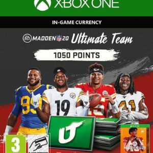 Buy Madden NFL 20 1050 MUT Points Xbox One online