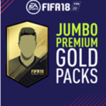 Buy FIFA 18 PS3 - 5 Jumbo Premium Gold Packs DLC online